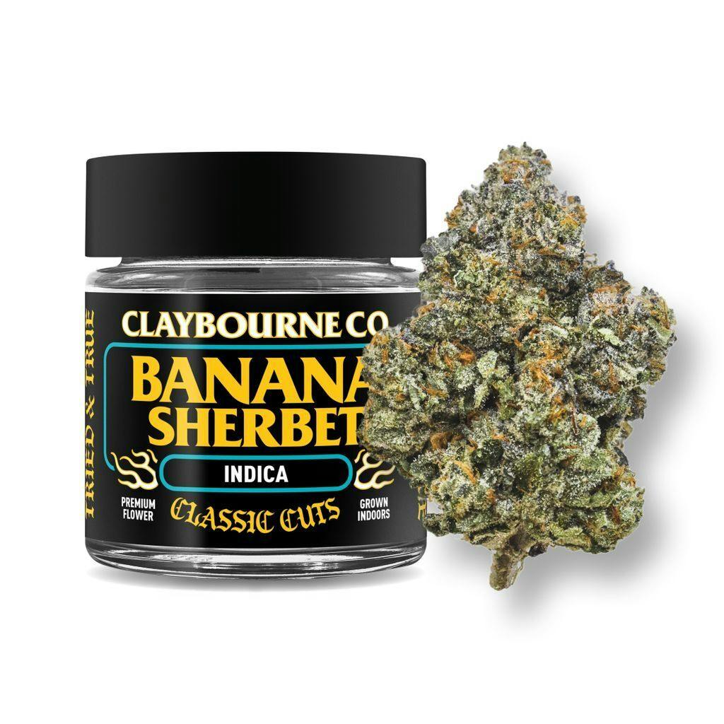 Claybourne Co. Banana Sherbet 3.5g