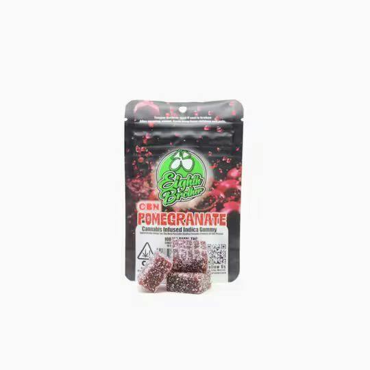 CBN POMEGRANATE | 80MG THC/40MG CBN SINGLE GUMMY