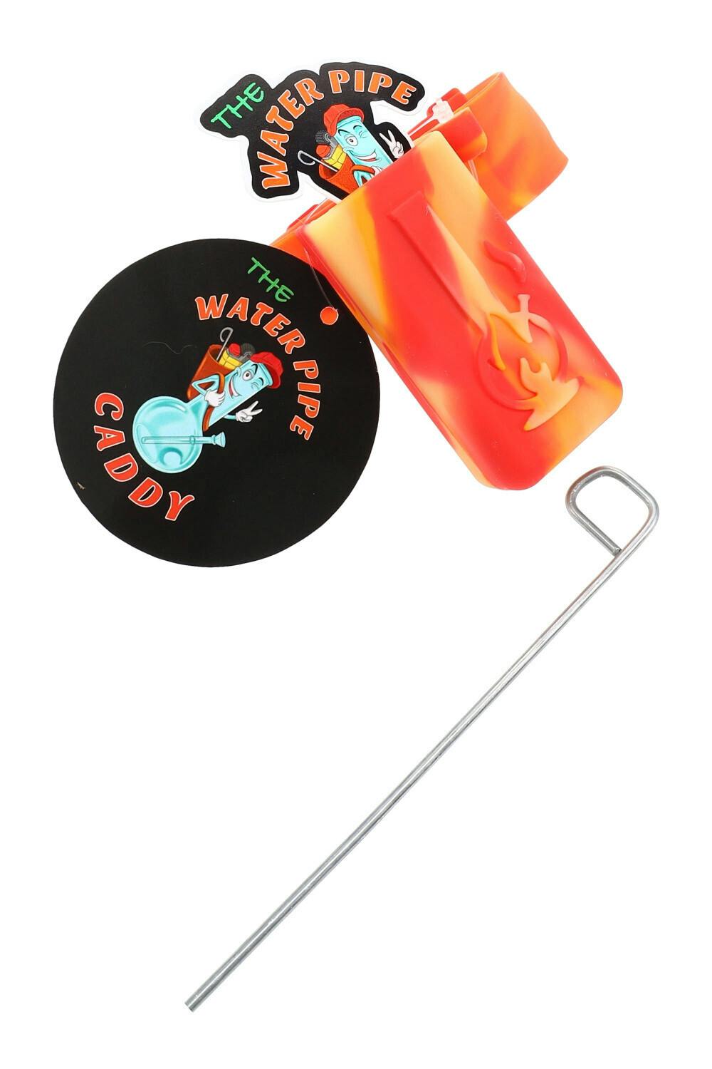 Water Pipe Caddy | Silicone Lighter Holder Sleeve