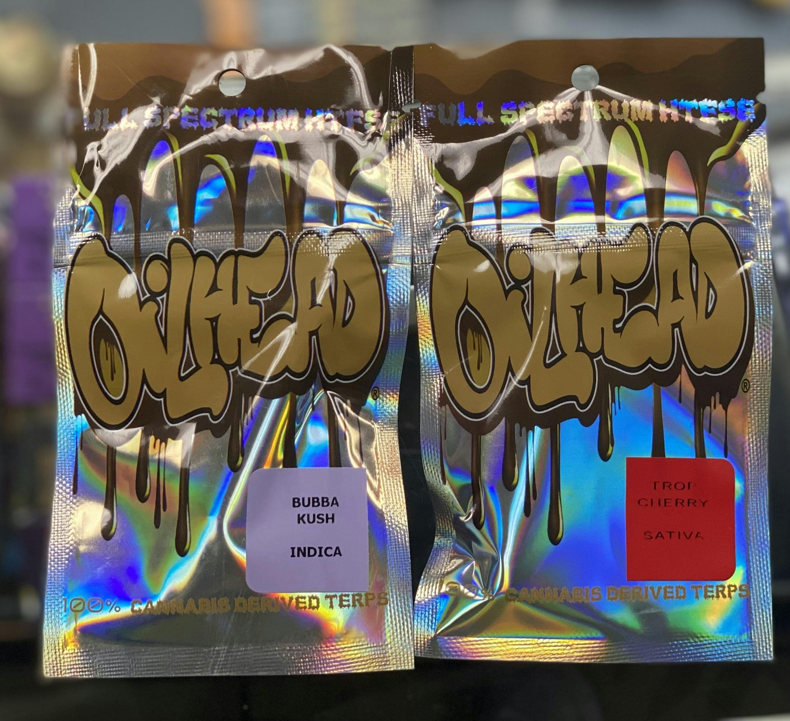 Oil Head Cartridge Full Spectrum Live Resin Black Runtz (H)
