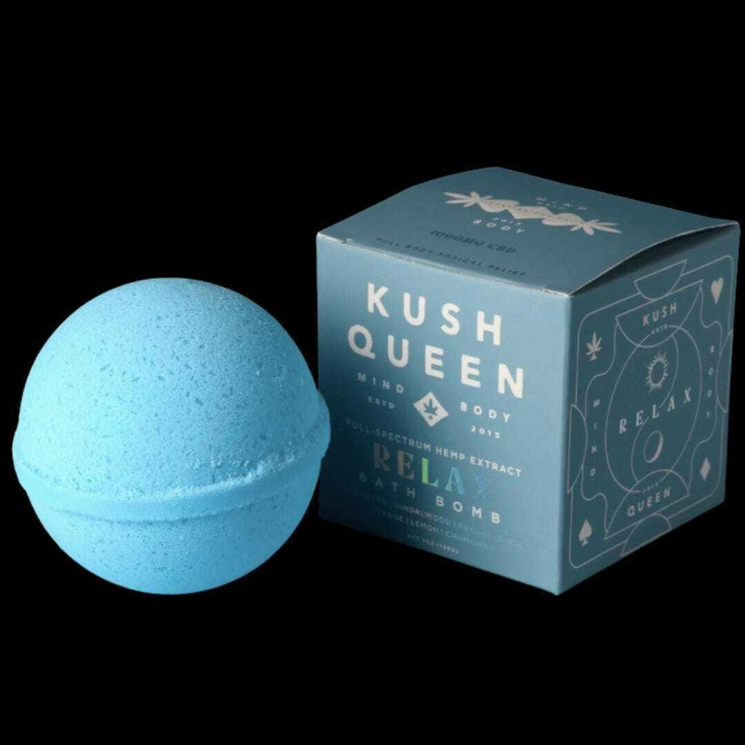 Kush Queen - Pink Certz 2:1 Relax Bath Bomb 7oz