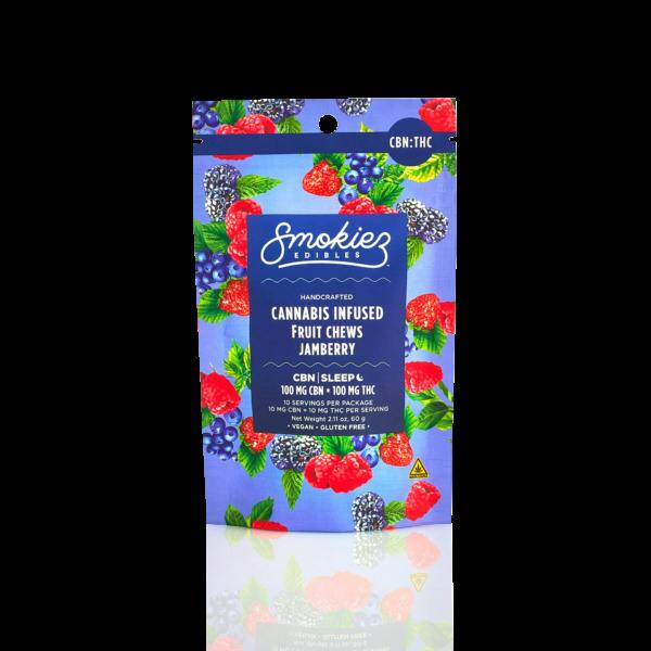 Smokiez - Sweet Jamberry Gummies 1:1 THC:CBN