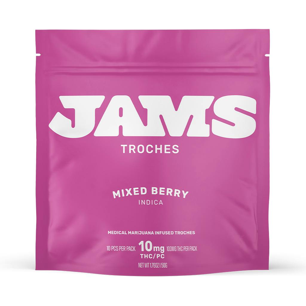 JAMS Mixed Berry Troches 10mg ea | 10-Pack