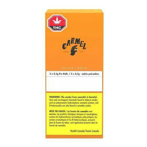 Carmel - Animal Face Pre-Roll - Sativa - 3x0.5g