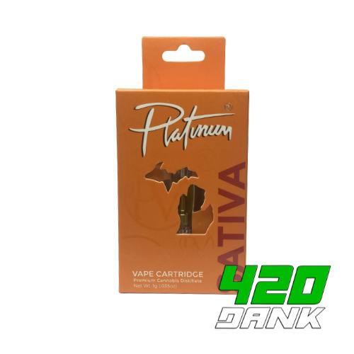Platinum Vape - 1g Cartridge - Blue NRDZ