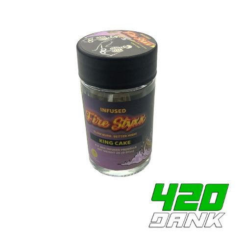Fire Styxx 0.5g Infused Pre-Roll (4pk) - King Cake