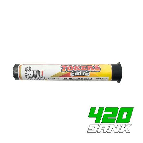 Tokers - 1g Infused Preroll - Rainbow Beltz