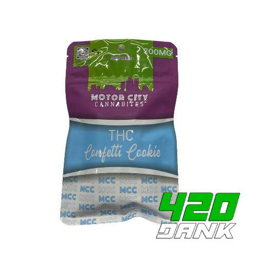 Motor City Cannabites - 200mg THC Cookie - Confetti