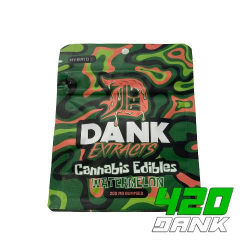 Dank - 200mg Gummies - Watermelon (H)