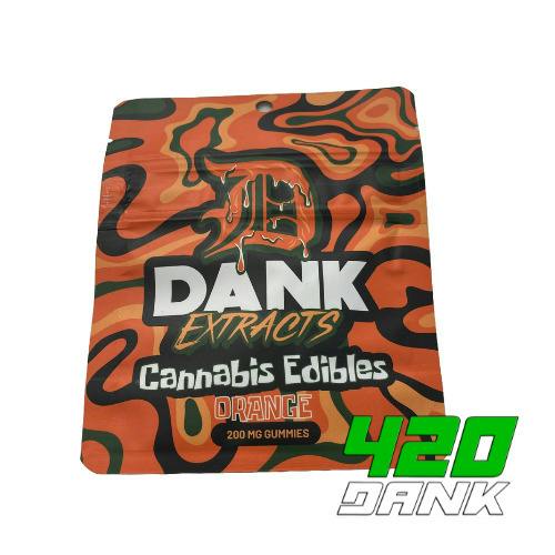 Dank - 200mg Gummies - Orange (S)