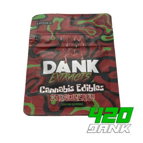 Dank - 200mg Gummies - Strawberry (S)