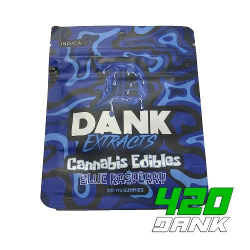 Dank - 200mg Gummies - Blue Razz (I)
