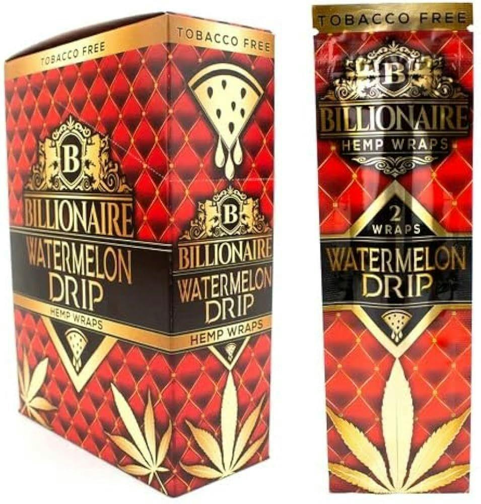Billionaire Hemp Wraps - Watermelon Drip