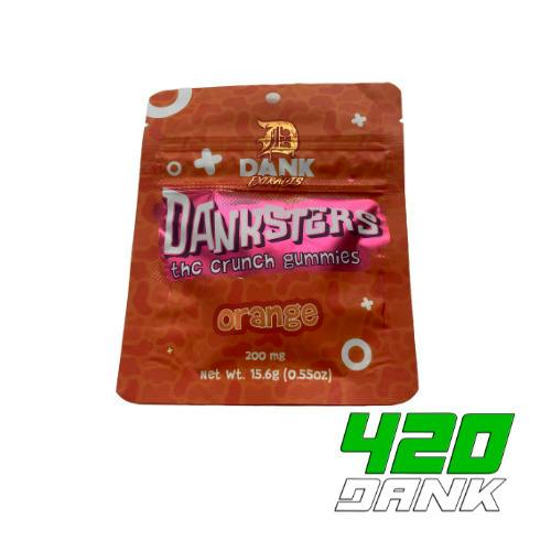 Danksters - 200mg Nerd Gummies - Orange