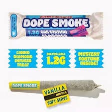 Dope Smokes - 1.2g Live Resin Preroll - Watermelon Taffy