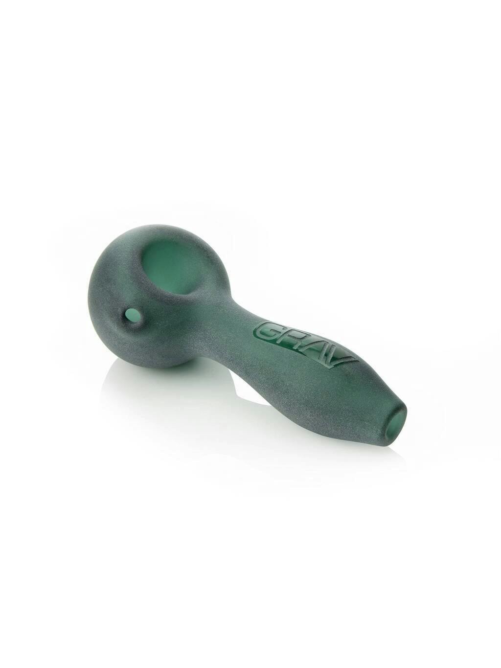 Grav Sandblasted Lake Green Spoon Each at Green Dragon Dispensary - Palatka
