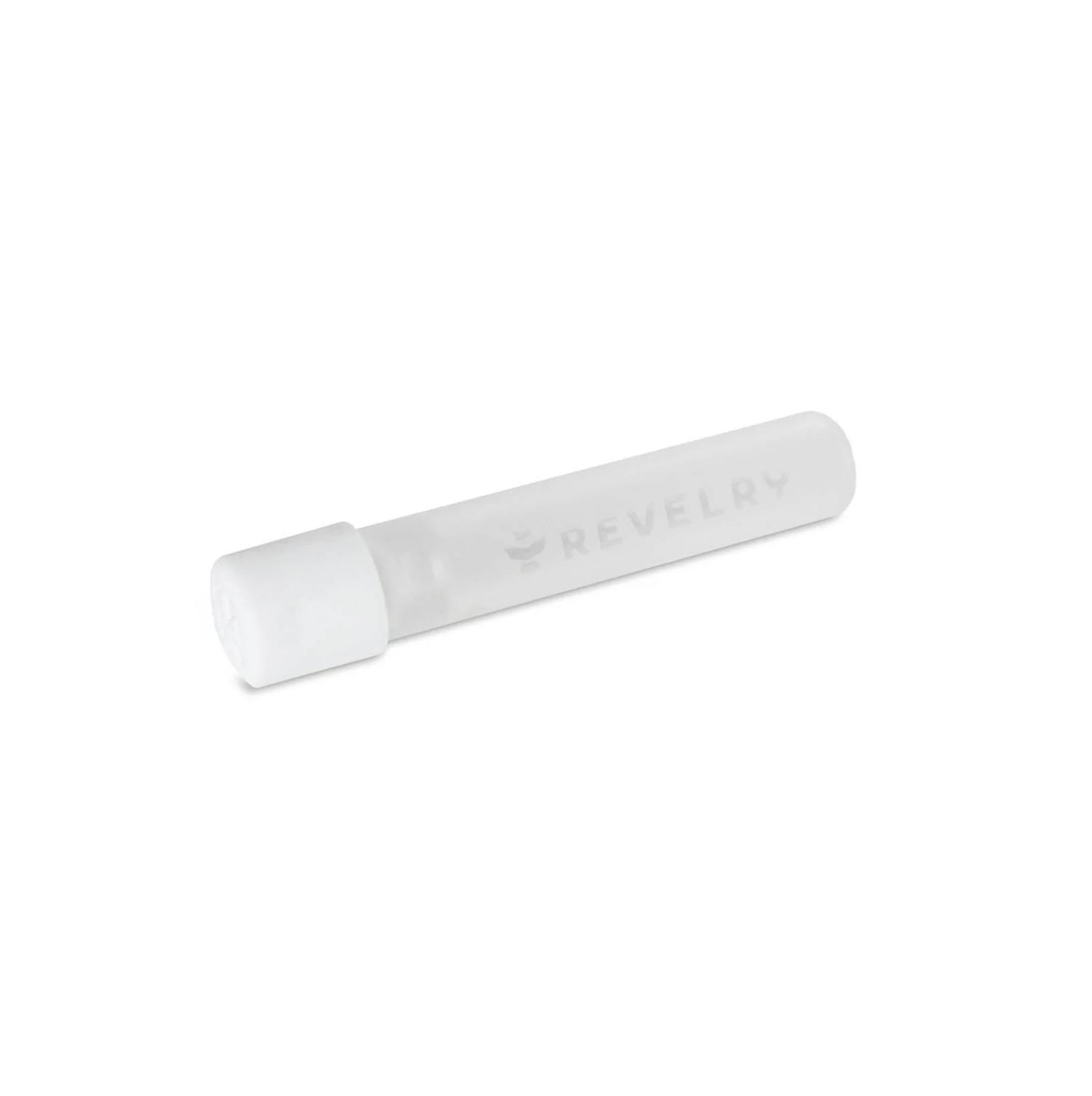 WHITE GLASS CHILLUM PIPE