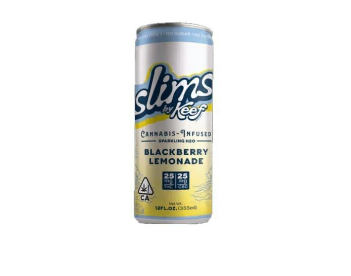 BLACKBERRY LEMONADE SLIMS 1:1 THC/CBD 50MG 12OZ