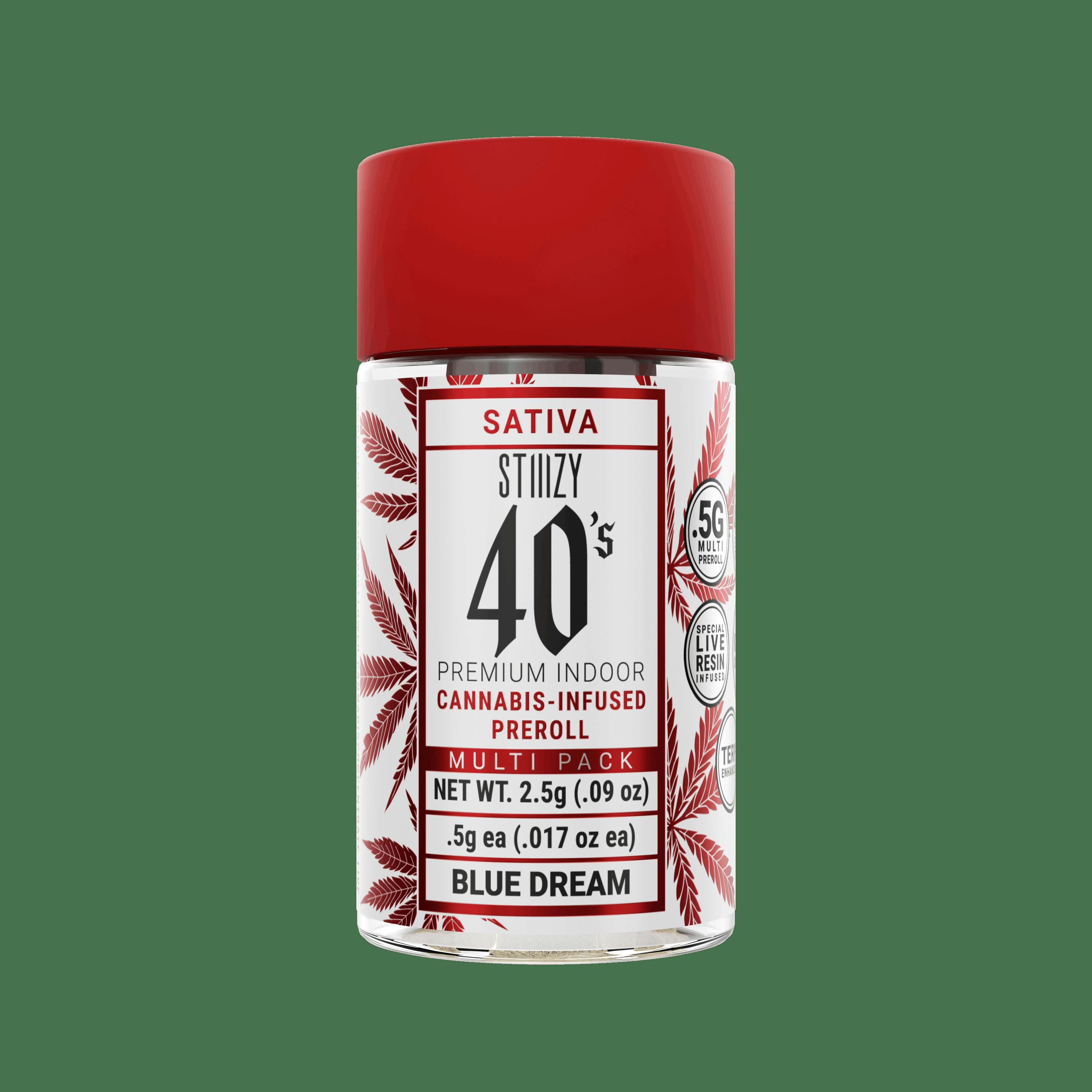 Stiiizy 40's Strawberry Mango Infused Pre-Roll 2g (0.5g-4pk)
