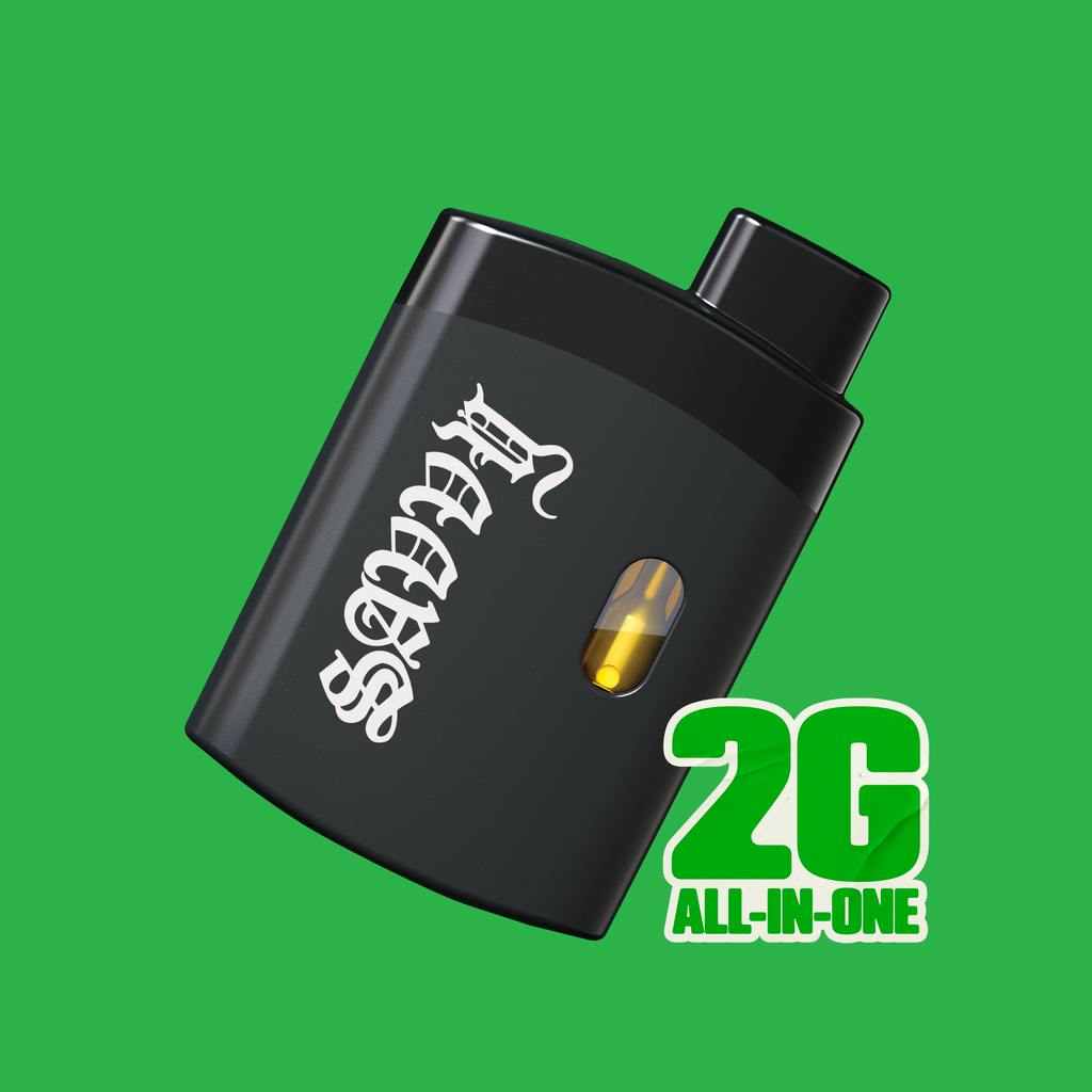 Savvy Peaches and Cream 2g All-In-One cannabis product