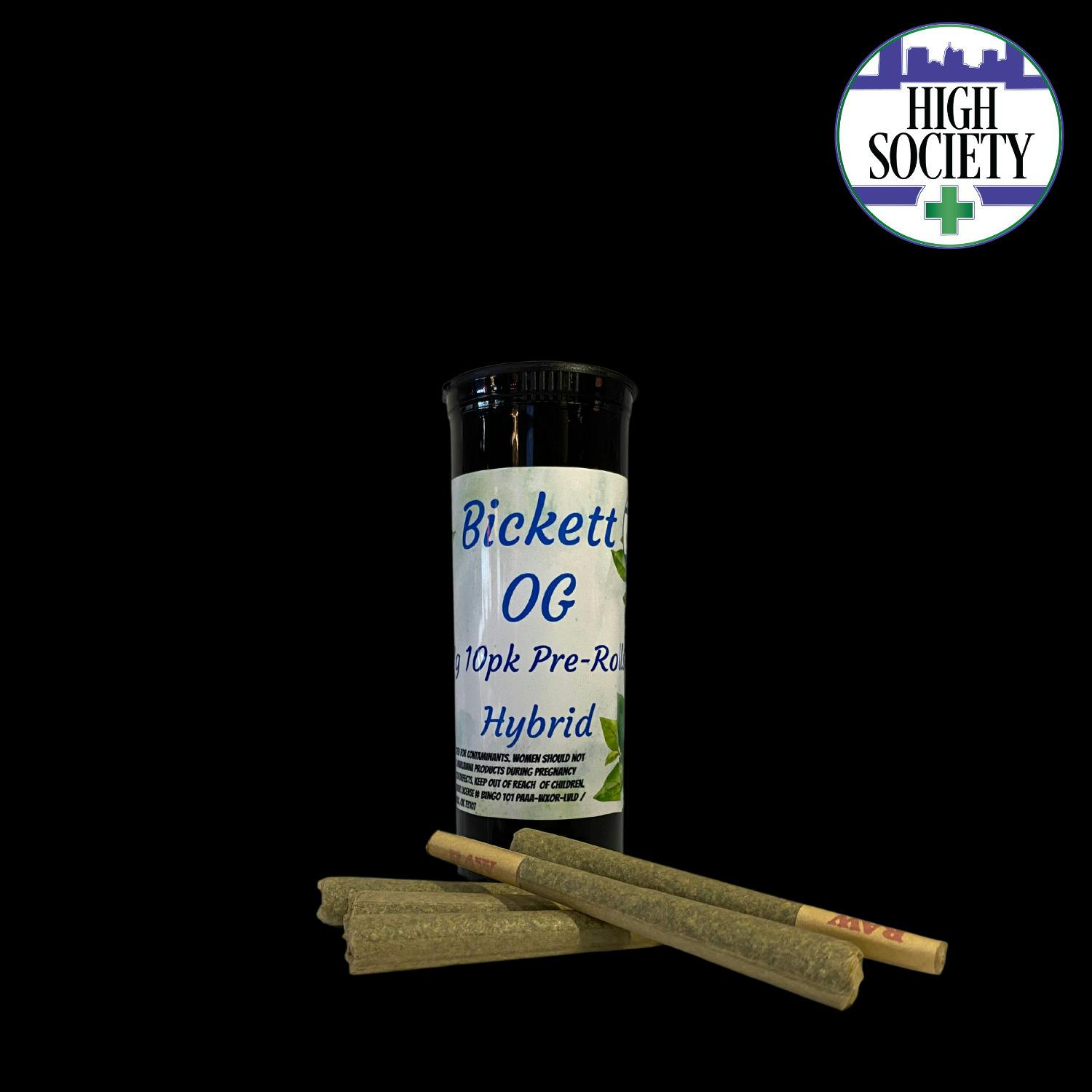 High Society 1g 10pk - Snow Cap (H)