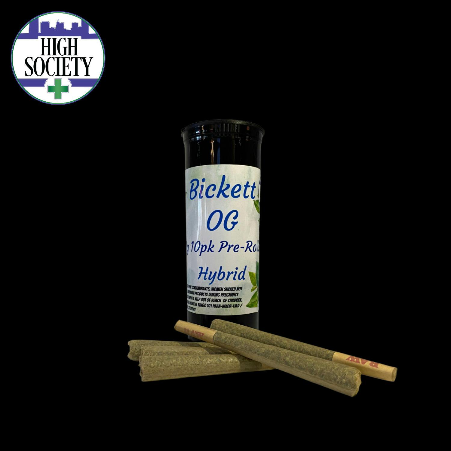 High Society 1g 10pk - Scotch & Soda (H)