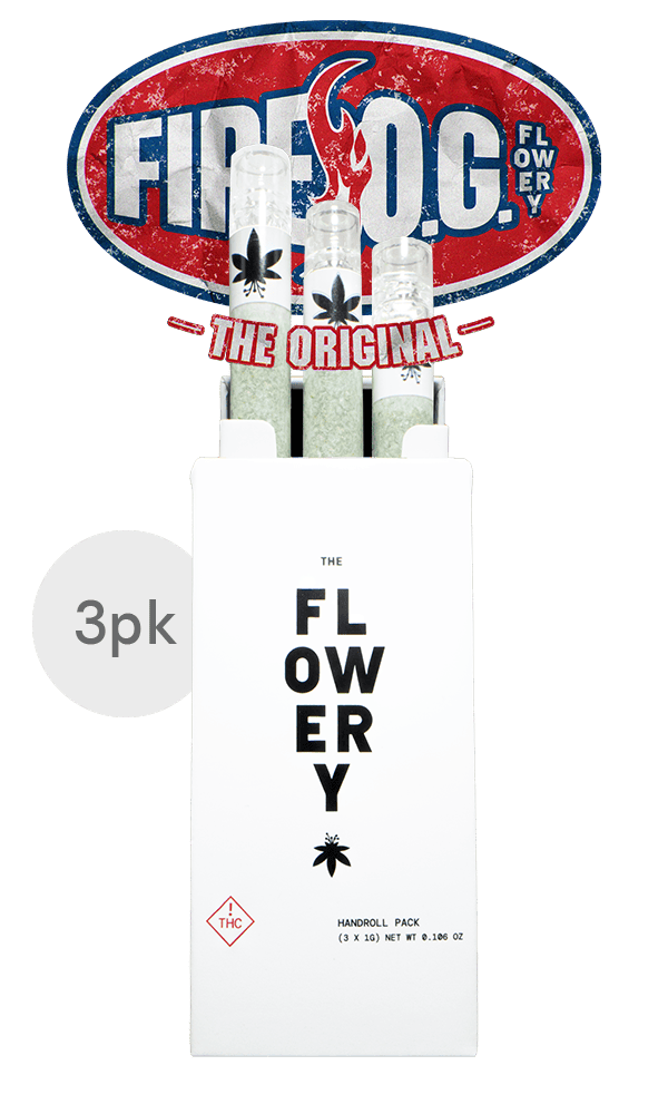 Flowery Handroll Multipack 3x1G - Fire OG