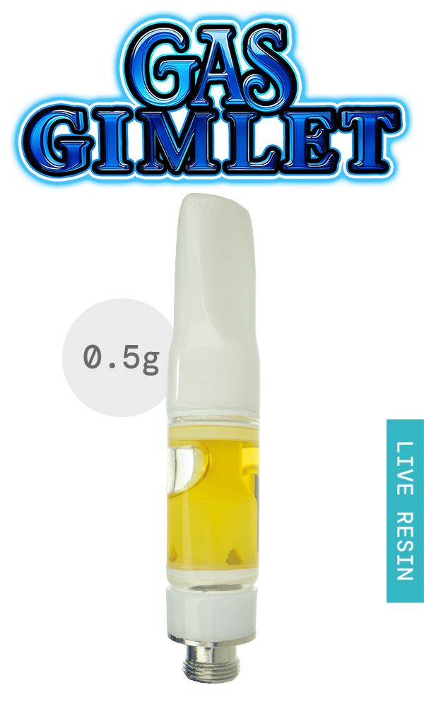 Live Resin Cartridge 0.5g - Gas Gimlet
