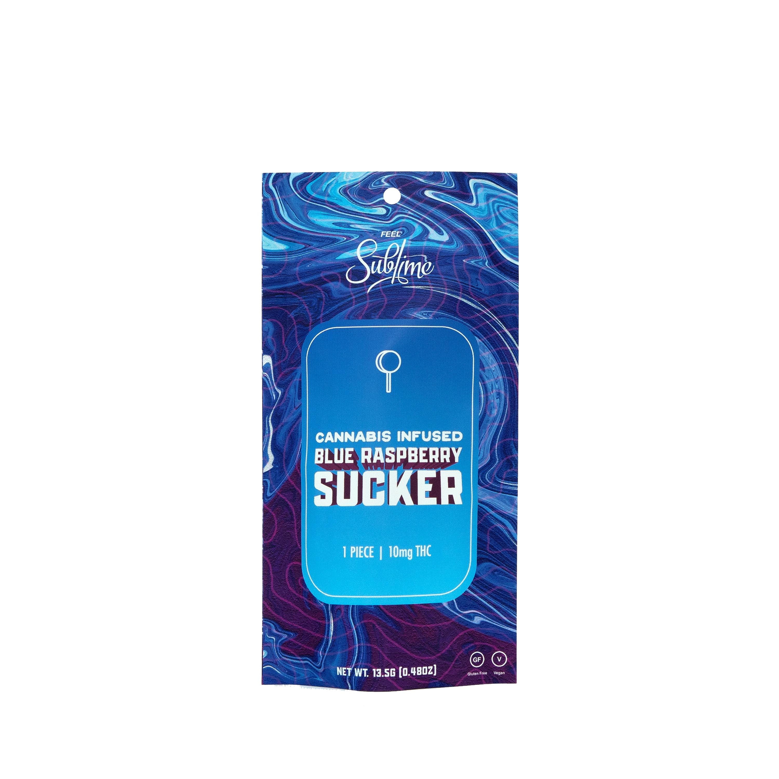 Sublime Lollipop 10 MG Blue Raspberry