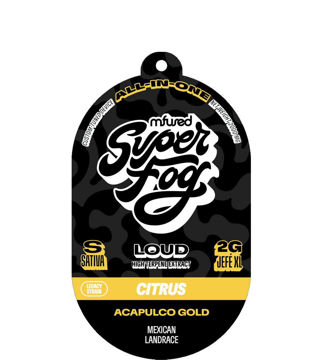 Super Fog Loud Acapulco Gold Disposable Vape 2g