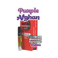 Big Bud Farms Cart 1g Purple Afghan