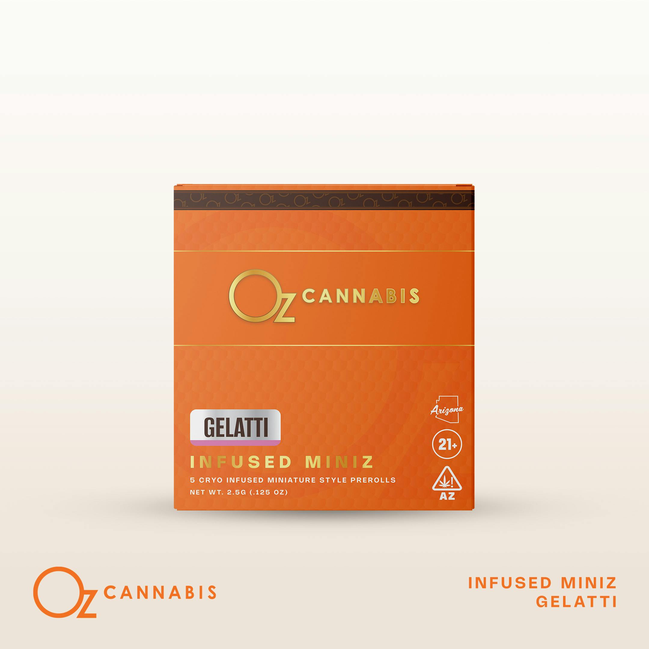 OZ Cannabis Infused Dogwalkers 2.5g Gelatti