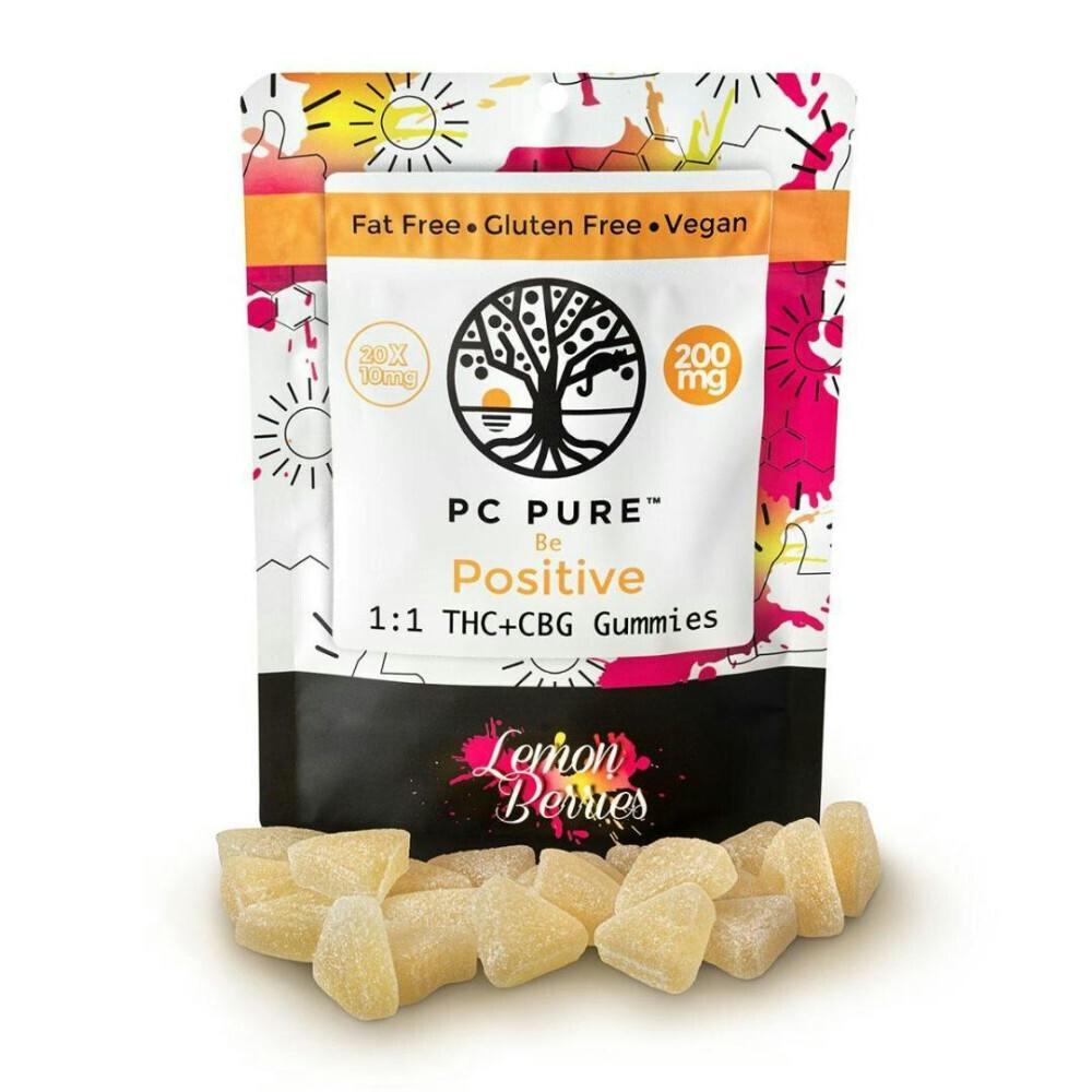 CBG THC Lemon Berries Gummies