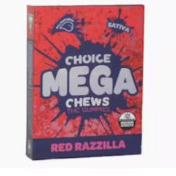 Red Razzilla 2pk 200mg Gummies Sativa