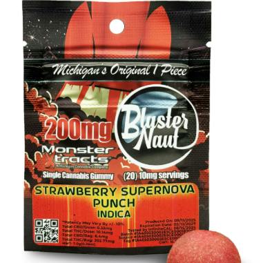 STRAWBERRY SUPERNOVA PUNCH 200MG BLASTERNAUT - INDICA