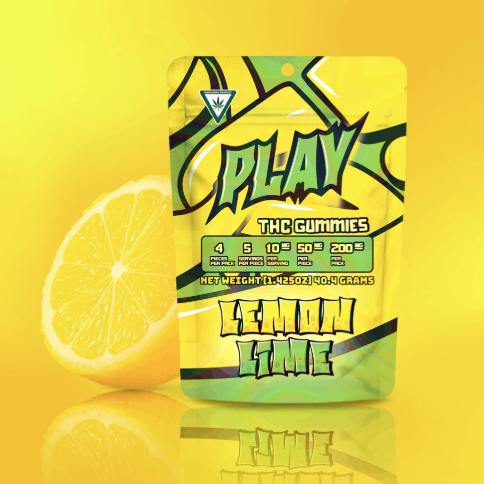 Lemon Lime 4x50mg Gummies