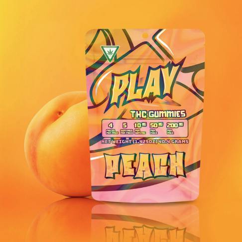 Peach Gummies 4x50mg