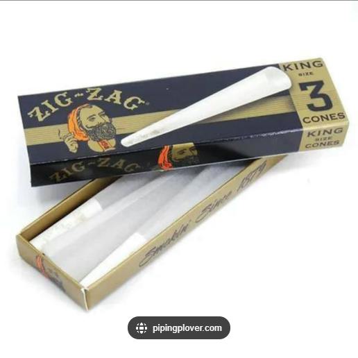 Zig Zag King Size Cones 3pk