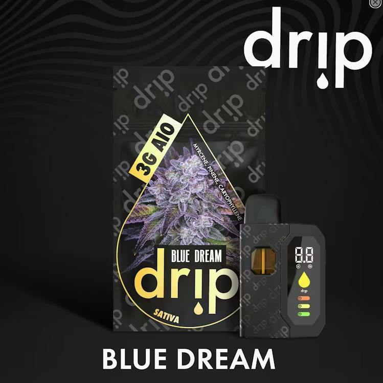 Blue Dream 3g AIO Vape - Sativa