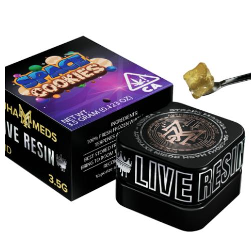 Space Cookies 3.5g Live Resin Batter
