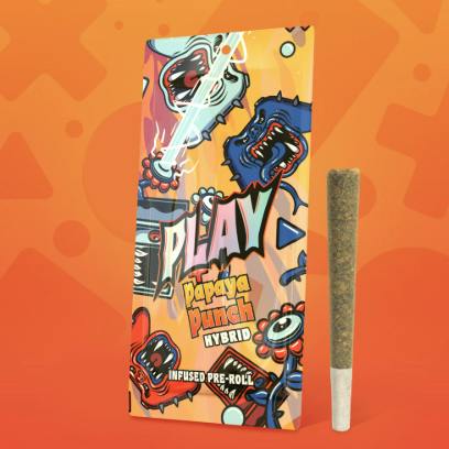 Papaya Punch 1.2g Infused Pre-Roll - Hybrid