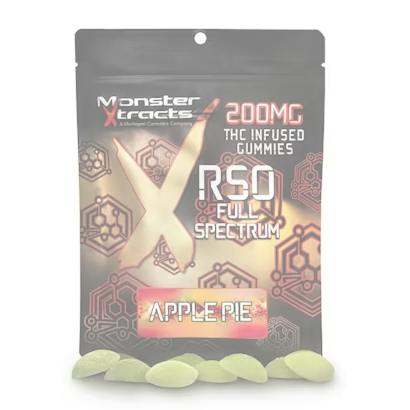 Apple Pie RSO 200mg Gummies