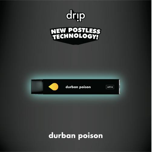 Durban Poison 1g AIO Vape Sativa