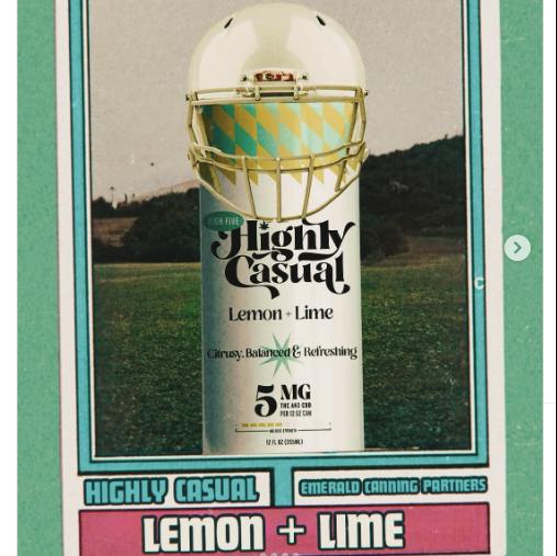 Lemon Lime Single Seltzer 5mg (1:1)