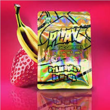 Strawnana 200mg Single Gummy