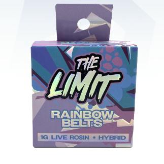 Rainbow Belts 1g Hash Rosin - Hybrid