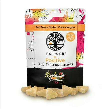 Pineapple Banana THC:CBG 200mg Gummies