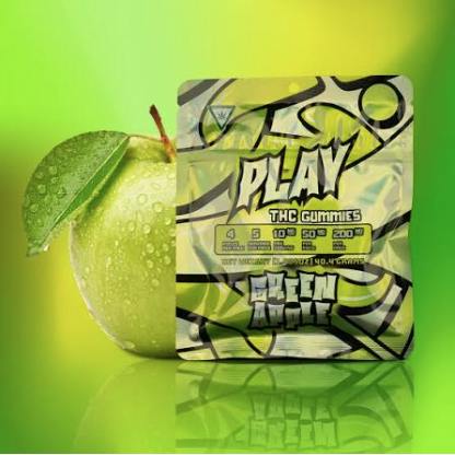 Green Apple 200mg Single Gummy