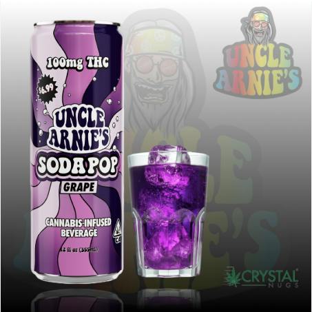 Grape Soda Pop | Carbonated | 100mg | 12oz