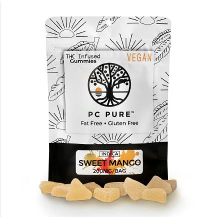 Sweet Mango 200mg Gummies Indica